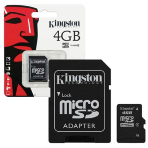 Kingston MicroSD (HC) Class10 4GB